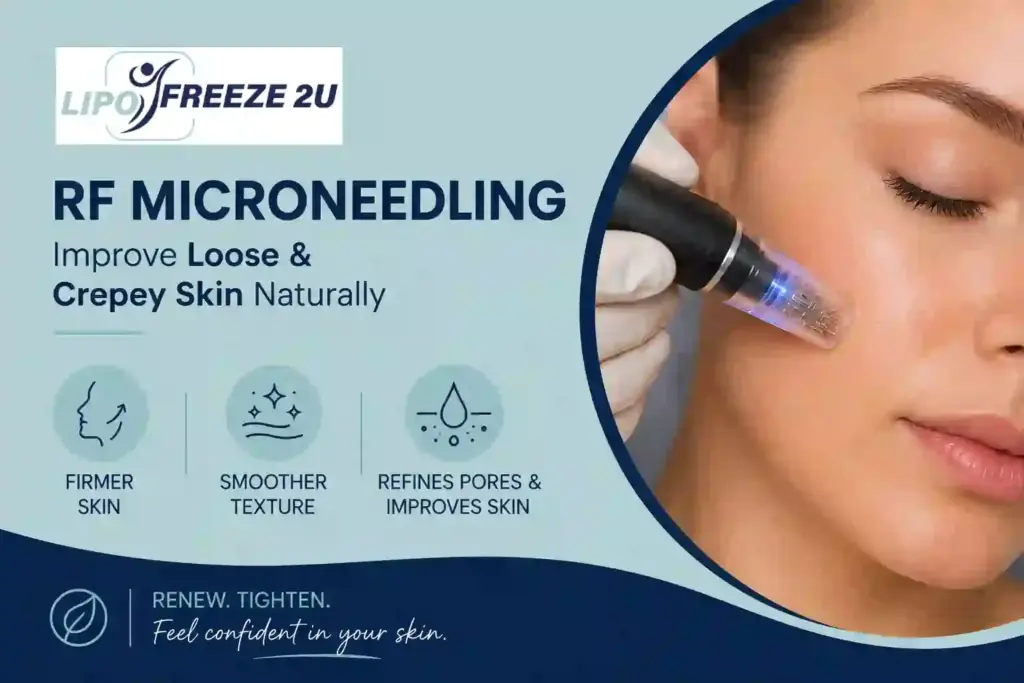 Can RF Microneedling Help Improve Loose and Crepey Skin Nuneaton?
